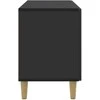 TV staliukas Televizoriaus spintelė Juoda 99 x 34,5 x 50 cm Apdirbta mediena