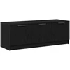 TV staliukas Televizoriaus spintelė Juodas ąžuolas 102 x 35 x 36,5 cm