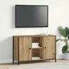 TV staliukas TV spintelių komplektas 101 x 35 x 65 cm Amatininkų ąžuolas