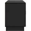 TV staliukas Televizoriaus spintelė Juoda 99 x 34,5 x 47 cm Apdirbta mediena