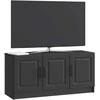 TV staliukas Televizoriaus spintelė Juoda 99 x 34,5 x 47 cm Apdirbta mediena