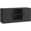TV staliukas Televizoriaus spintelė Juoda 102 x 34,5 x 47 cm