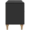 TV staliukas Televizoriaus spintelė Juoda 102 x 34,5 x 50 cm
