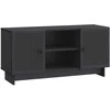 TV staliukas Televizoriaus spintelė 102 x 34,5 x 50 cm Juoda