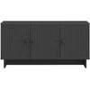 TV staliukas Televizoriaus spintelė Juoda 99 x 34,5 x 50 cm Apdirbta mediena