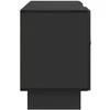 TV staliukas Televizoriaus spintelė 102 x 34,5 x 50 cm Juoda