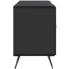 TV staliukas Televizoriaus spintelė Juoda 102 x 34,5 x 50 cm