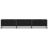 TV staliukas TV vienetai 2 pcs Juodas ąžuolas 210 x 35 x 41 cm
