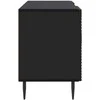 TV staliukas Televizoriaus spintelė Juoda 102 x 34,5 x 50 cm