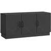 TV staliukas Televizoriaus spintelė Juoda 99 x 34,5 x 47 cm Apdirbta mediena