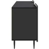TV staliukas Televizoriaus spintelė Juoda 150 x 31 x 52 cm Apdirbta mediena
