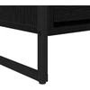 TV staliukas Televizoriaus spintelė 100 x 36 x 49,5 cm Juodas ąžuolas
