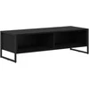 TV staliukas Televizoriaus spintelė 100 x 36.5 x 30.5 cm Juodas ąžuolas