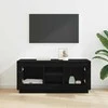 TV staliukas Televizoriaus spintelė Juodas ąžuolas 102 x 35 x 45 cm