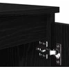 TV staliukas Televizoriaus spintelė Juodas ąžuolas 104 x 35 x 50 cm