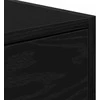 TV staliukas Televizoriaus spintelė, juodas ąžuolas, 60x31x25,5 cm, mediena