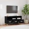 TV staliukas Televizoriaus spintelė Juodas ąžuolas 102 x 36 x 50 cm