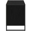 TV staliukas Televizoriaus spintelė 100 x 36 x 49,5 cm Juodas ąžuolas
