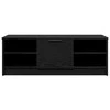 TV staliukas Televizoriaus spintelė Juodas ąžuolas 102 x 35 x 36,5 cm