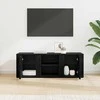TV staliukas Televizoriaus spintelė Juodas ąžuolas 100 x 31,5 x 35 cm