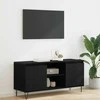 TV staliukas Televizoriaus spintelė Juodas ąžuolas 104 x 35 x 50 cm