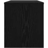 TV staliukas Televizoriaus spintelė 80 x 35 x 40 cm Juodas ąžuolas