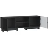 TV staliukas Televizoriaus spintelė Juodas 150 x 31 x 50 cm Dirbtinė mediena