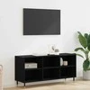TV staliukas Televizoriaus spintelė Juodas ąžuolas 103,5 x 30 x 50 cm