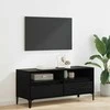 TV staliukas Televizoriaus spintelė Juodas ąžuolas 100 x 34,5 x 44,5 cm