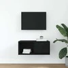 TV staliukas Televizoriaus spintelė, juodas ąžuolas, 60x31x25,5 cm, mediena