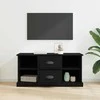 TV staliukas Televizoriaus spintelė Juodas ąžuolas 99,5 x 35,5 x 48 cm