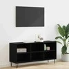 TV staliukas Televizoriaus spintelė Juodas ąžuolas 103,5 x 30 x 50 cm