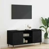 TV staliukas Televizoriaus spintelė Juodas ąžuolas 104 x 35 x 50 cm