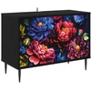 TV staliukas Televizoriaus spintelė KIEL 69 x 33 x 50,5 cm Juodojo ąžuolo