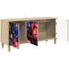 TV staliukas Televizoriaus spintelė KIEL 102 x 33 x 50 cm Sonoma ąžuolo