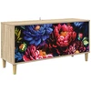 TV staliukas Televizoriaus spintelė KIEL 102 x 33 x 50 cm Sonoma ąžuolo