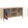 TV staliukas Televizoriaus spintelė KIEL 102 x 33 x 50 cm Sonoma ąžuolo