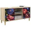 TV staliukas Televizoriaus spintelė KIEL 102 x 33 x 50 cm Sonoma ąžuolo