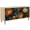 TV staliukas Televizoriaus spintelė LOCHEM 102 x 33 x 50 cm Sonoma ąžuolo
