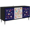 TV staliukas Televizoriaus spintelė MAINZ 102 x 33 x 51 cm Juodojo ąžuolo