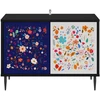 TV staliukas Televizoriaus spintelė MAINZ 69 x 33 x 50,5 cm Juodojo ąžuolo