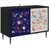 TV staliukas Televizoriaus spintelė MAINZ 69 x 33 x 50,5 cm Juodojo ąžuolo