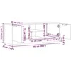 TV staliukas Televizoriaus spintelė, medienos 102x35x36,5cm apdirbta mediena