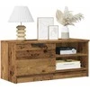 TV staliukas televizoriaus spintelė Old Wood 80x35x36,5 cm Engineered Wood