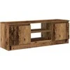 TV staliukas televizoriaus spintelė Old Wood 102x30x36 cm Engineered Wood