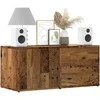 TV staliukas televizoriaus spintelė Old Wood 80x34x35,5 cm Engineered Wood