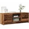 TV staliukas televizoriaus spintelė Old Wood 102x30x37,5 cm Engineered Wood
