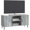 TV staliukas Televizoriaus spintelė Pilka sonoma ąžuolo 102 x 34,5 x 50 cm