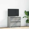 TV staliukas Televizoriaus spintelė, pilka ąžuolo, 60x35x54 cm, mediena
