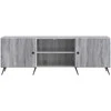 TV staliukas Televizoriaus spintelė 150 x 31 x 50 cm Pilka sonoma ąžuolo